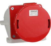 Розетка для монтажа на поверхность КЭАЗ 145-125А-6h-380AC-3P+PE+N-IP67 2 шт 241222
