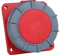 Розетка фланцевая наклонная КЭАЗ 445-125А-6h-380AC-3P+PE+N-IP67 332745