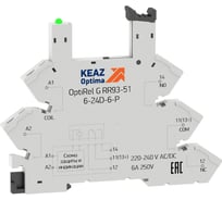 Розетка для реле КЭАЗ OptiRel G RR93-01-48-60U-6-V 10 шт 281156