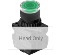 Кнопочный выключатель S2PR-P3G, зелёный, голова и основание Autonics (Южная Корея) 51080203170121