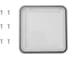 Стекло для съема показаний счетчика КЭАЗ IP66 120x120- 367486 1