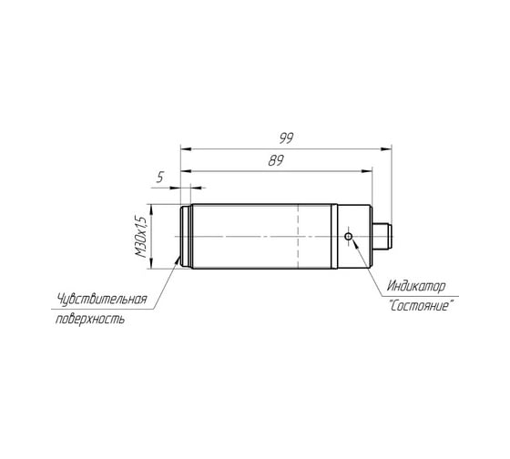 Датчик ультразвуковой ТЕКО USSA AC89P5-44P-R2000-LZS4 07-00029655