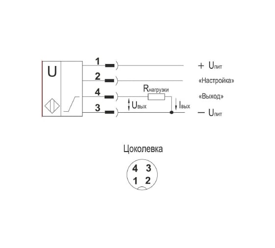 Датчик ультразвуковой ТЕКО USSA AC89P5-44P-R2000-LZS4 07-00029655