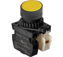 Кнопочный выключатель S2PR-P1YAB, жёлтый, 1НО+1НЗ Autonics (Китай) 51080202910111