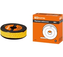 Маркер TDM ELECTRIC МК1 - 2,5мм, символ 1, 1000шт/ролл SQ0511-0016