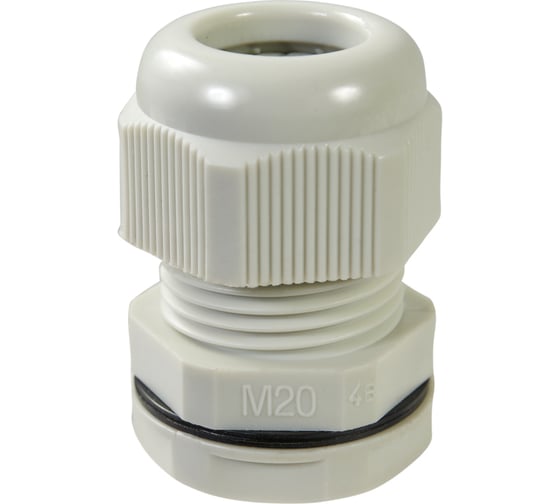 Кабельный ввод HAUPA IP 68, M20, цвет светло-серый упаковка 10 шт. 250044