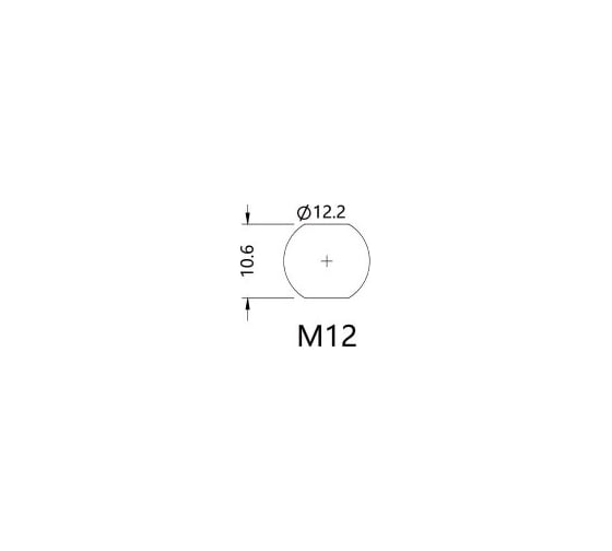 Mонтажный разъем VELLEDQ FLQ-M12-F04(M12)-0.3 08-00024778