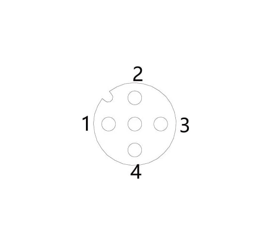 Mонтажный разъем VELLEDQ FLQ-M12-F05(PG9)-0.3 08-00024781