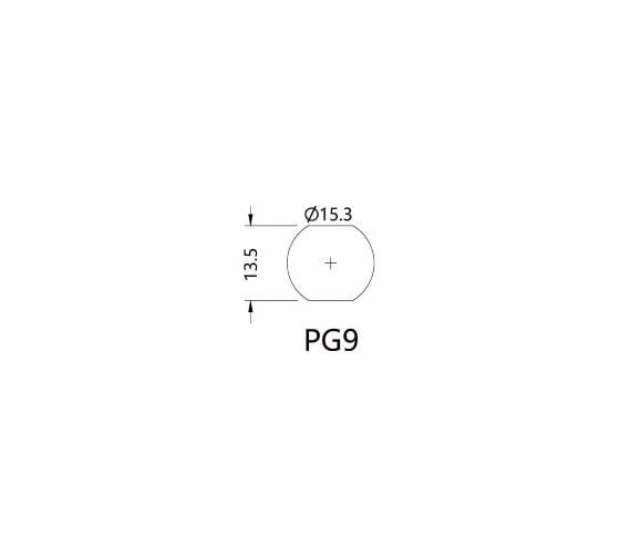 Mонтажный разъем VELLEDQ FLQ-M12-M08(PG9)-HB 08-00024747