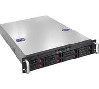 Серверная платформа ExeGate Pro 2U550-HS08 RM 19", высота 2U, глубина 550, Redundant БП 2x1200W, 8xHotSwap, USB 292417