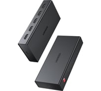 Сплиттер Ugreen CM570 (90514) 4K 60Hz HDMI 2.0 1-4 Splitter. Цвет: черный 90514_