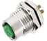 Монтажный разъем VELLEDQ FLH-M12-F05(PG9)-HB, Розетка, Прямой под пайку, Латунь никелированная 5-PINIP6760 AC/DC, 08-00024766 1