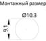 Mонтажный разъем VELLEDQ FLH-M8-F04(M10)-HB, Розетка, Прямой под пайку, Латунь никелированная 4-PINIP6760 AC/DC, 08-00024669 4