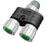 Соединитель VELLEDQ Y-M12-M05/2F05B, Вилка / 2 розетки, Y-образный, ПластикIP6760 AC/DC, 08-00025035 1