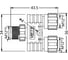Соединитель VELLEDQ Y-M12-M05/2F05B, Вилка / 2 розетки, Y-образный, ПластикIP6760 AC/DC, 08-00025035 2