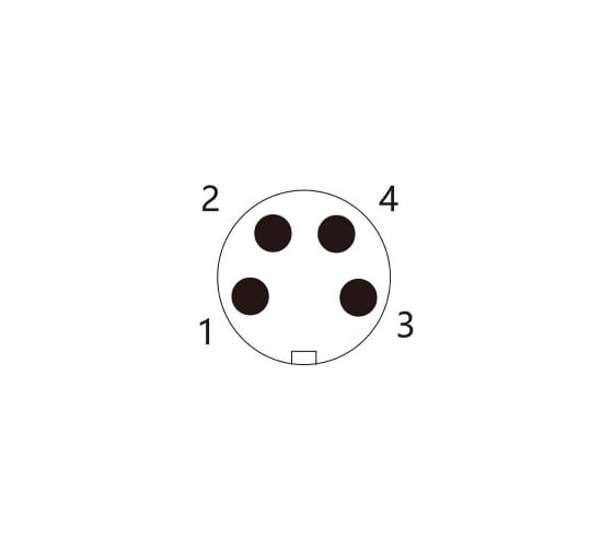Соединитель клеммный VELLEDQ M8-M04T 08-00024640