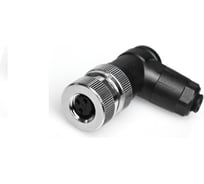 Соединитель клеммный VELLEDQ M8-F03S, Розетка, Угловой с клеммником, Пластик 3-PIN IP6560 AC/DC, 08-00024643