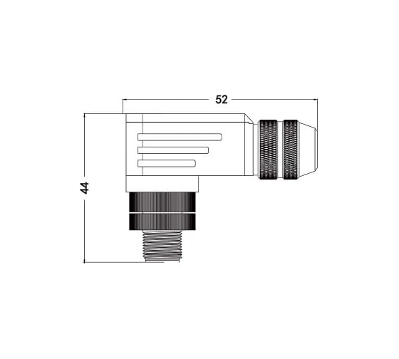 Соединитель клеммный VELLEDQ M12-M08S 08-00034171