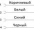 Соединитель кабельный VELLEDQ M8-M04T-2.0PVC/BK, Вилка, Прямой с кабелем, Пластик 4-PINIP67, кабель 2 м, 60 DC, 08-00024692 4