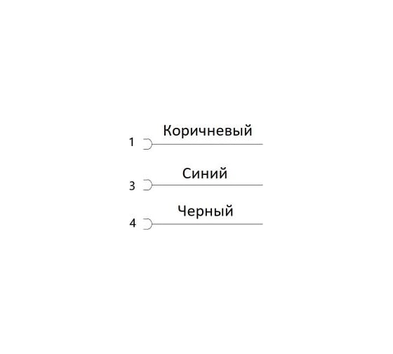 Соединитель кабельный VELLEDQ M8-M03S-5.0PVC/BK 08-00024687