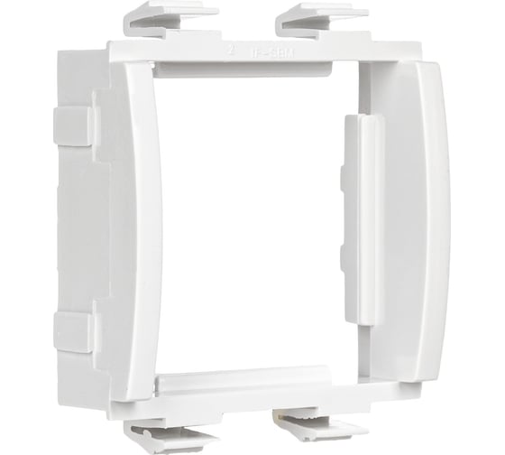 Каркас под 2 модуля DKC 45х45, белый 1 ШТ F0000LDIY 1