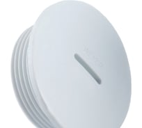 Заглушка отверстия - заглушка под плоскую отвертку Weyer DPK-M63G нар. M WE6802600