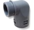 Муфта для гофрированных труб - коннектор угловой Weyer WQW-P29G/AD34.5 нар. PG29 WE1703900 1