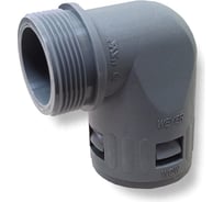 Муфта для гофрированных труб - коннектор угловой Weyer WQW-P13.5G/AD18.5 нар. PG13.5 WE1703600
