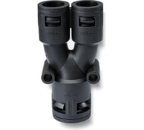 Муфта для гофрированных труб - разветвитель-тройник Weyer WQY-PA-15.8/2x15.8G WE3600400