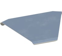 Крышка угла горизонтального 45 ООО "СТАЛЬНЫЕ СИСТЕМЫ" KUS-45G 400 (0,7мм) KU12G11