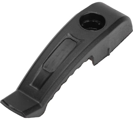 Односторонний держатель кабеля REXANT для прямого монтажа, черный, 67 мм, 20 шт. 28-4014