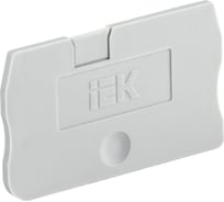 Заглушка IEK для КПИ 2в-1,5 2,5 серая YZN11D-ZGL-002-K03
