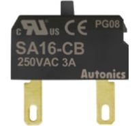 Блок контактов Autonics SA16-CB, одиночный, НЗ 250В~/3A, (Китай) 51100100010111