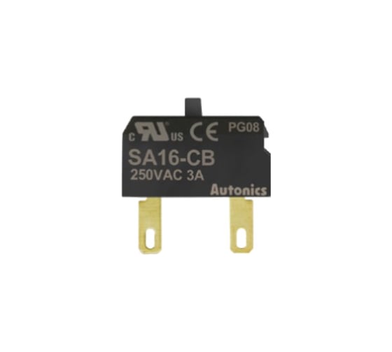 Блок контактов Autonics SA16-CB, одиночный, НЗ 250В~/3A, артикул A5550009778R 1