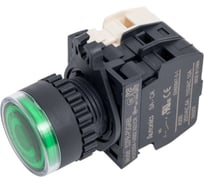 Кнопочный выключатель Autonics S2PR-P3GABL, зеленый, 1НО+1НЗ, СИД 220В~, артикул A5550001583R