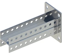 Стойка двойная ООО "СТАЛЬНЫЕ СИСТЕМЫ" SKD-P-900 56x40 (1,5мм) с приварным основанием L=900мм горячий цинк SK14PK90-26