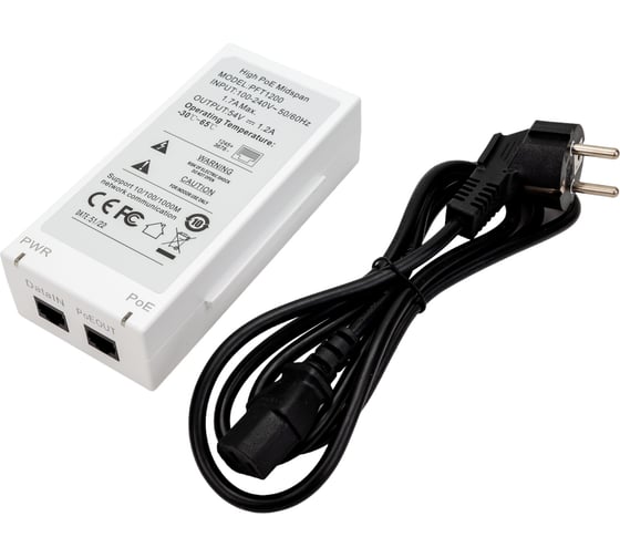 Инжектор Dahua Hi-PoE DH-PFT1200 АН5009851