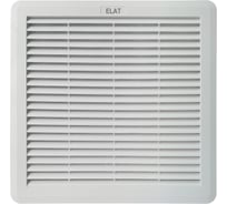 Вентилятор с фильтром ELAT IP54 150x150 мм 162 м3 (вырез 125×125 мм) 50/60 Hz AC230В SFF150 SFF150-230B-CE