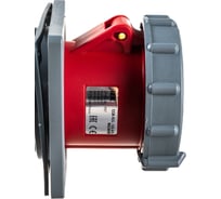 Встраиваемая розетка IEK MAGNUM ССИ-435 63А-6ч/200-415В 3P+PE+N IP67 PSN70-063-5-2-67