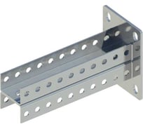 Стойка двойная ООО "СТАЛЬНЫЕ СИСТЕМЫ" SKD-P-1000 70x50 (2,0мм) с приварным основанием усиленная L=1000мм SK14SO100-17