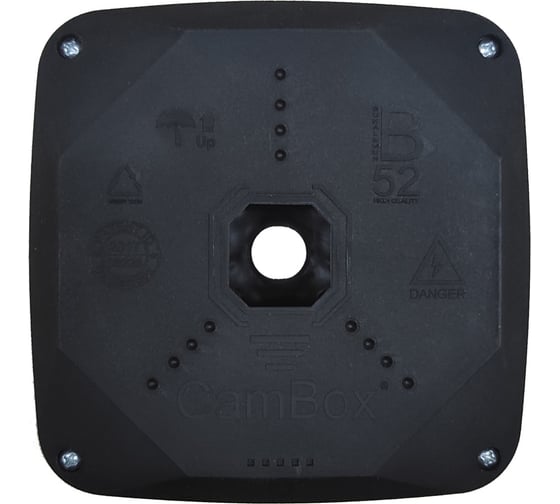 Монтажная коробка CamBox B52 BLK VSTC009