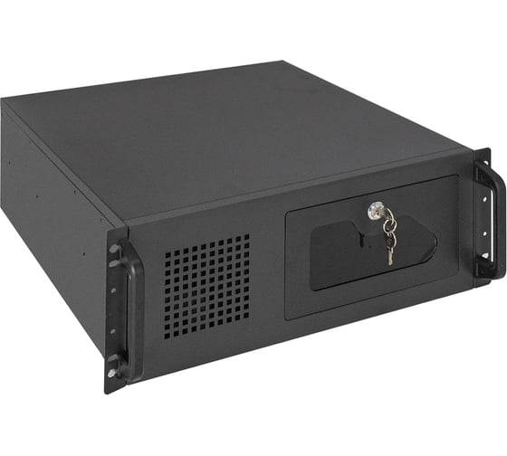Серверный корпус ExeGate Pro 4U450-17 RM 19, высота 4U, глубина 450, БП 1000PPH-SE 80 PLUS Bronze, 2 USB 295913 1