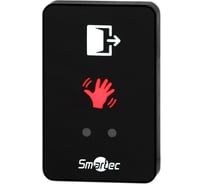 Кнопка ИК-бесконтактная Smartec ST-EX310L-BK накладная, черная, СИД индикатор, НЗ/НР контакты smkd0641.1