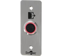 Кнопка ИК-бесконтактная металлическая Smartec ST-EX343LW врезная, СИД индикатор, НЗ/НР контакты, IP68 smkd0658