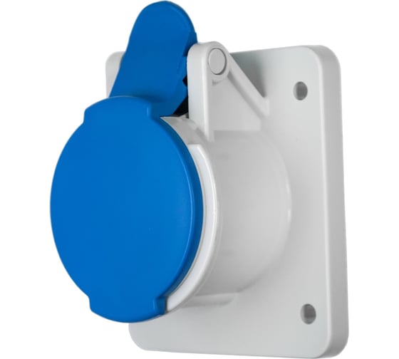 Настенная розетка Bylectrica с.у двухполюсная с заз. конт. 16 А, IP44, РПС16-975 1