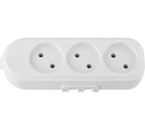 Переносная розетка Bylectrica 3-местная, без заз.контакта Р16-9161
