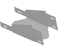 Редукция LOTOK шириной 600 по высоте с 200 на 100 толщ. 1 мм LAHL 600х200/100 (1)