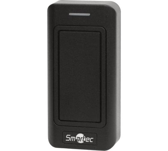 Считыватель Smartec ST-PR022EM-BK EM, черный, интерфейс Wiegand, 3-8 см smkd0722.1