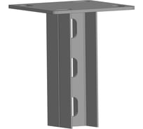 Опора вертикальная LOTOK двойная 45x30 150 мм пятка 120x120 (4,0) LSVd2 45х30x150 (2,0)