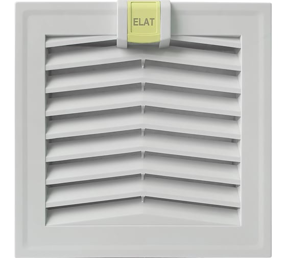 Решетка вентиляционная ELAT с фильтром 106x106 mm (92x92 mm) SF106 1